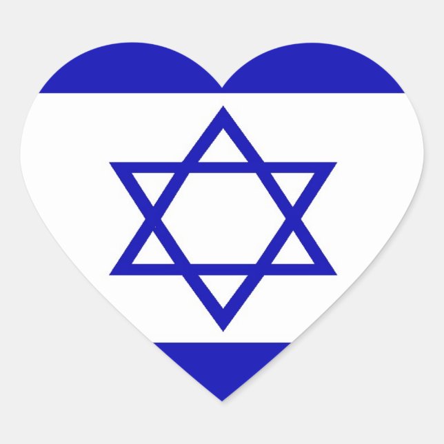 Israeli Flag Sticker (Front)
