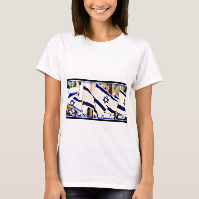 Israeli Flag T-Shirt (Front)