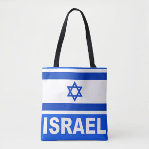Israeli Flag Tote Bag