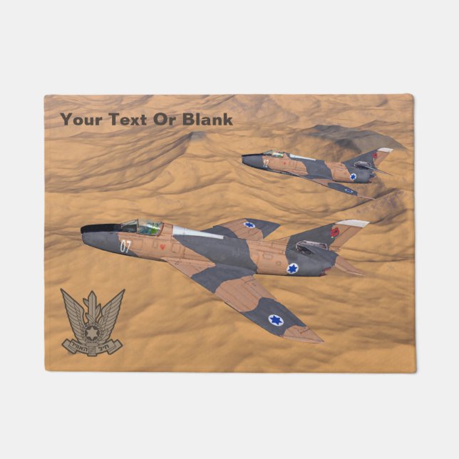 Israeli Super Mystères Over The Desert Doormat (Front)