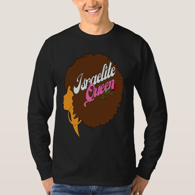 Israelite Queen  Women Of The Hebrew Israelite Fai T-Shirt (Front)
