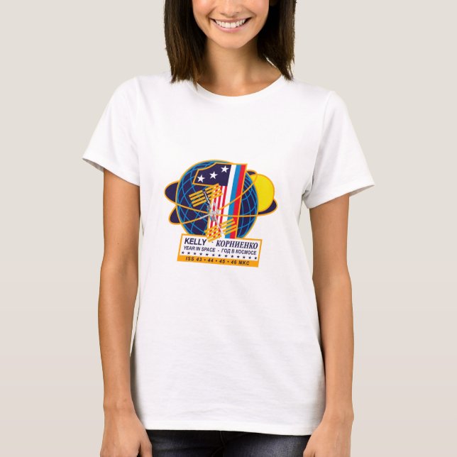 ISS Exp One Year T-Shirt (Front)