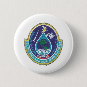 ISS INTERNATIONAL SPACE STATION 6 CM ROUND BADGE