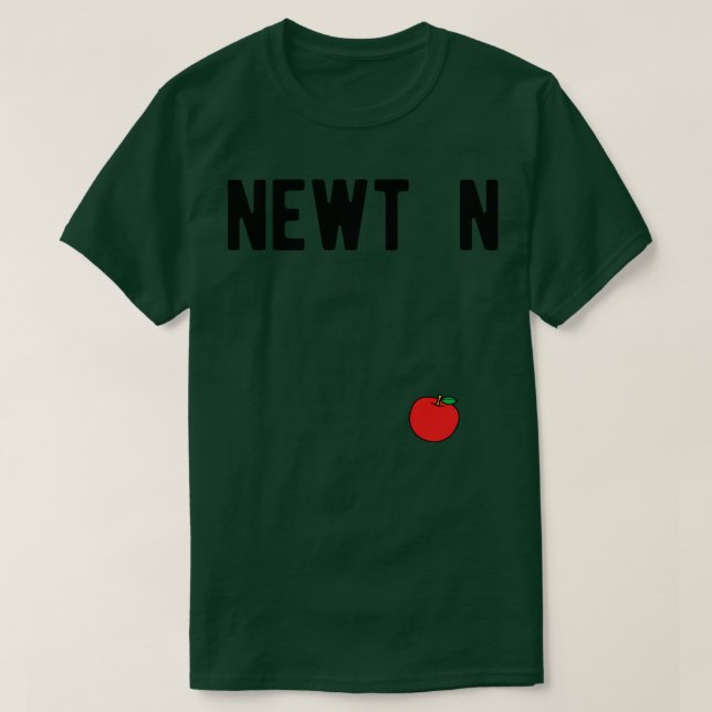 Issac Newton TShirt (Design Front)