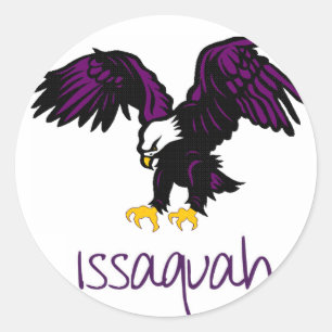 Issaquah Eagles Classic Round Sticker