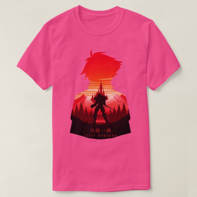 Issei Highschool DxD T-Shirt (Design Front)