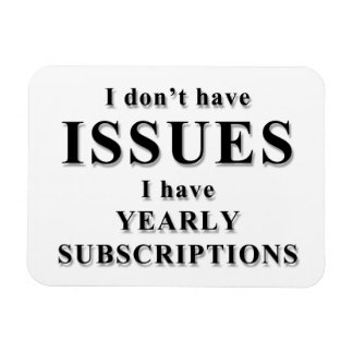 Issues premium magnet