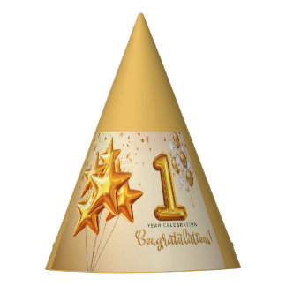 Ist Birthday Party Hat