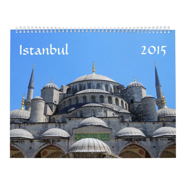 Istanbul 2015 Calendar (Cover)
