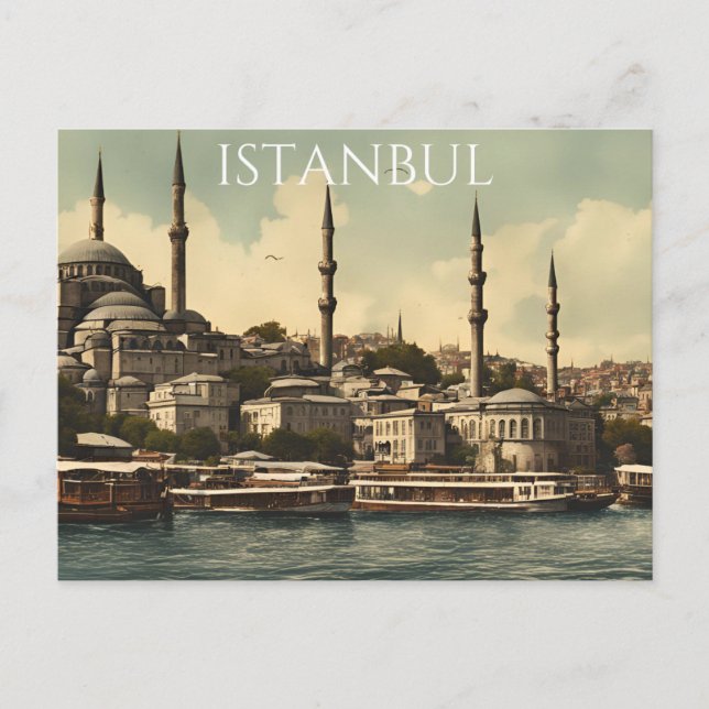 Istanbul (22) postcard (Front)