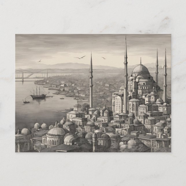 Istanbul (5) postcard (Front)