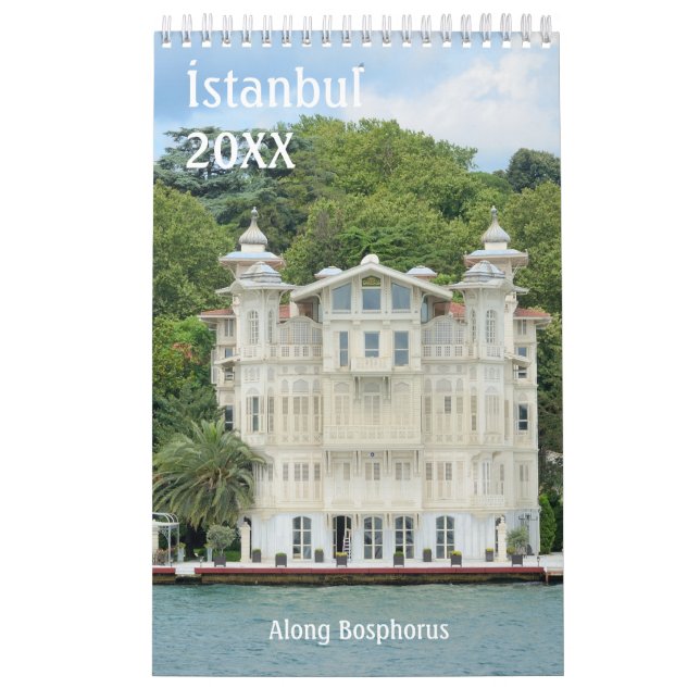 Istanbul along Bosphorus 2021 Calendar (Cover)