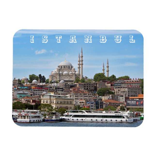 Istanbul. Cityscape. Magnet (Horizontal)