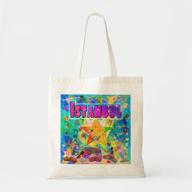 Istanbul Epoch Hour Tote Bag (Front)