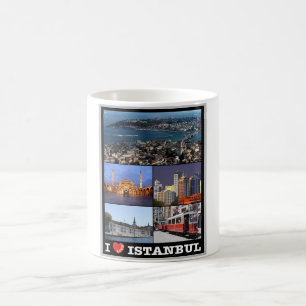 Istanbul - I Love - Turkey - Coffee Mug
