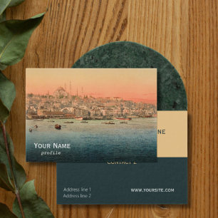 Istanbul  in  19th  century -  Business Cards