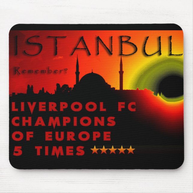 Istanbul Remember? Mouse Pad (Front)