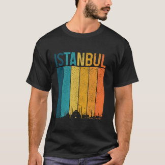Istanbul Skyline Turkey Turkish Pride Souvenir Tur T-Shirt