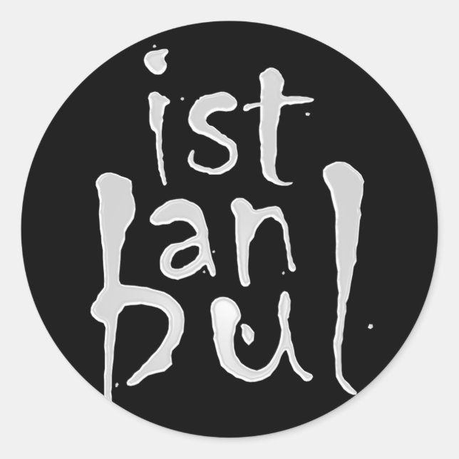 ISTANBUL Sticker (Front)