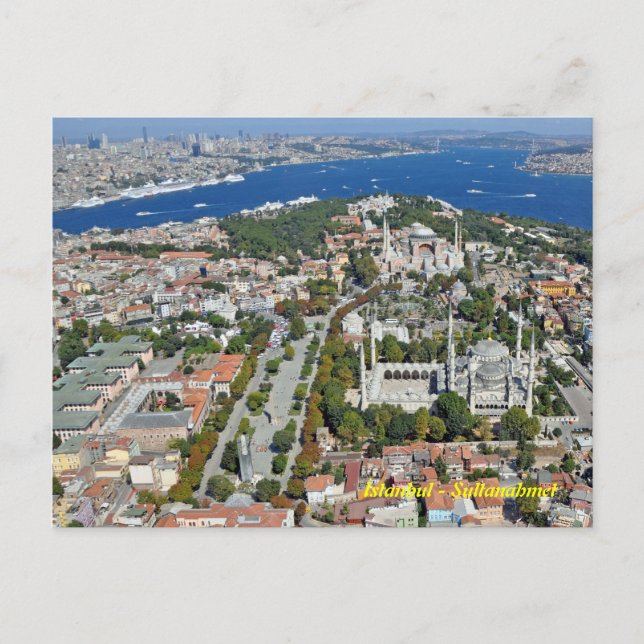 Istanbul - Sultanahmet (Postcard) Postcard (Front)