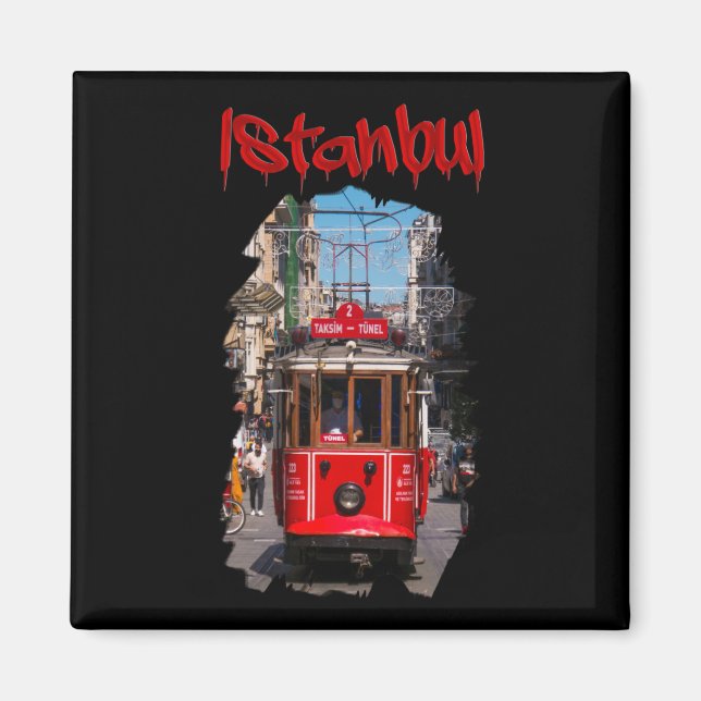 Istanbul: Taksim Tram Magnet (Front)