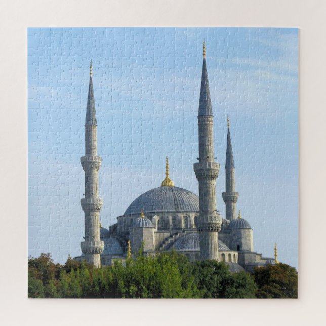 Istanbul - The Blue Mosque - 20x20 - 676 pcs. Jigsaw Puzzle (Vertical)
