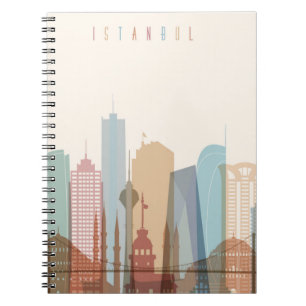 Istanbul, Turkey   City Skyline Notebook