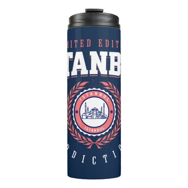 Istanbul Turkey City Traveler Sports Style Thermal Tumbler (Front)