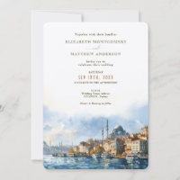 Istanbul Turkey Destination Wedding