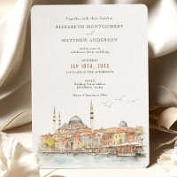 Istanbul Turkey Destination Wedding