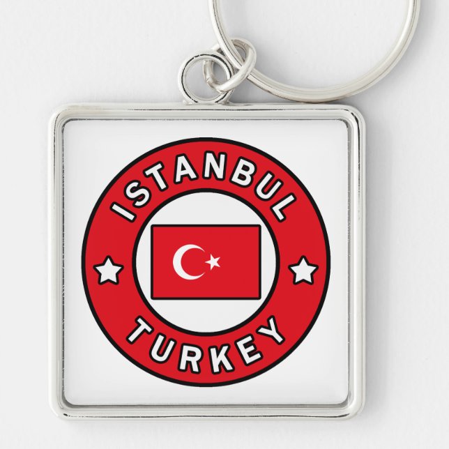 Istanbul Turkey Key Ring (Front)