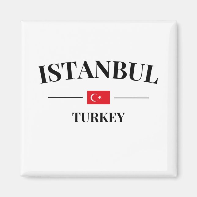 Istanbul Turkey Magnet (Front)