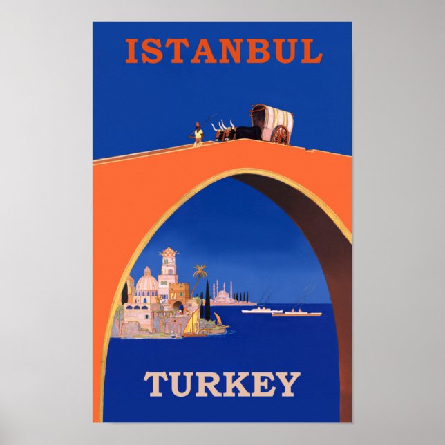 Istanbul, Turkey Poster (Front)