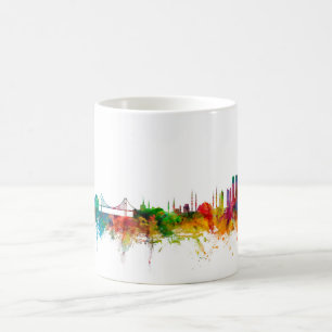 Istanbul Turkey Skyline Coffee Mug