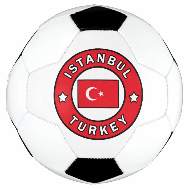 Istanbul Turkey Soccer Ball (Front)