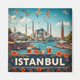 🧲 Istanbul Turkey Trip Memory For Travelers 🧲 Magnet