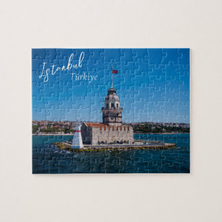 Istanbul, Turkiye Maiden’s Tower Jigsaw Puzzle