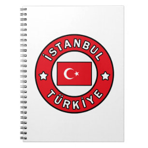 İstanbul Türkiye Notebook