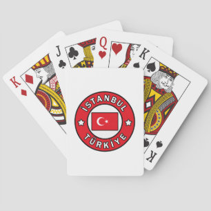 Istanbul Turkiye Playing Cards