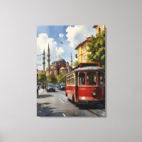 Istanbul watercolor art