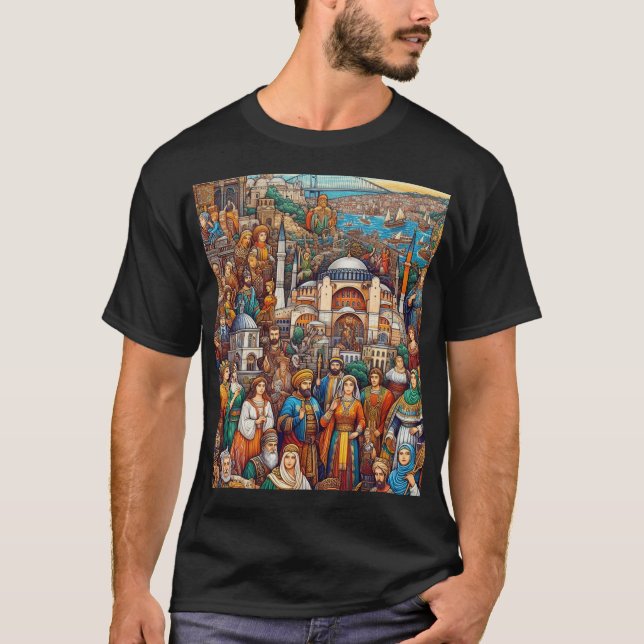 Istanbul's Culture T-Shirt (Front)