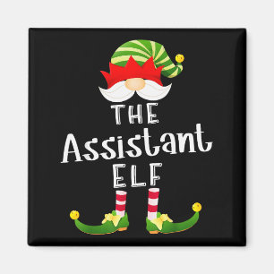 Istant Elf Group Christmas Funny Pajama Party  Magnet
