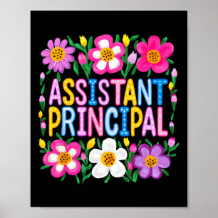 Istant Principal Back To School Happy First Day Of Poster