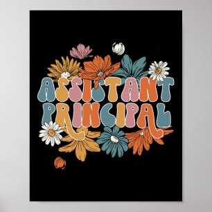Istant Principal Hello Fall Autumn Thanksgiving Poster
