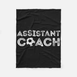 Istant Soccer Coach Coaches Appreciation Funny Coa Fleece Blanket