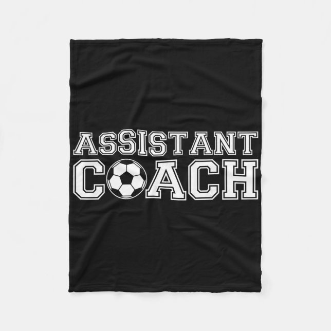 Istant Soccer Coach  Fleece Blanket (Front)