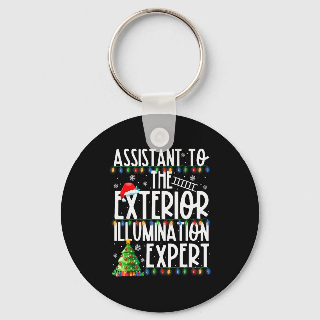 Istant To Exterior Illumination Expert Christmas L Key Ring (Front)