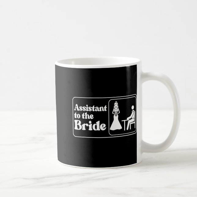 Istant To The Bride Bridesmaid Matching Bacheloret Coffee Mug (Right)