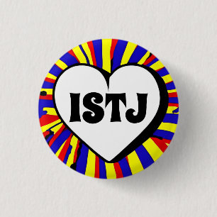 ISTJ MBTI 3 Cm Round Badge