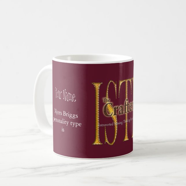 ISTP theCrafter Coffee Mug (Front Left)
